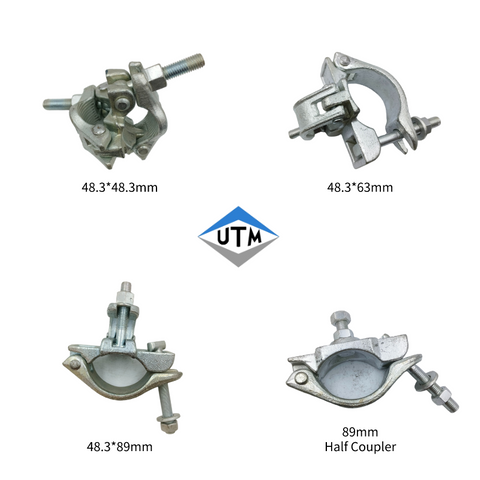 A gota padrão do andaime EN74 forjou o tipo americano acoplador dobro