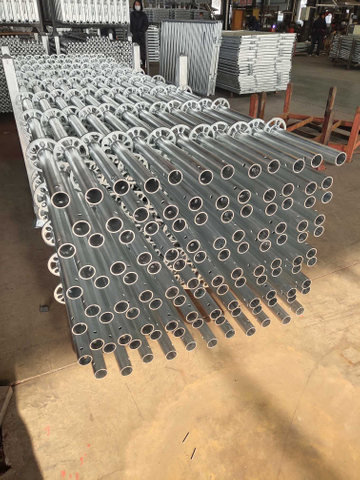 Vertical padrão do andaime Ringlock de 1m 2m 3m 4m 