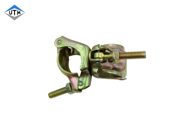 Tipo japonês pressionado do andaime dobro de 48.6mm e acopladores do andaime do giro