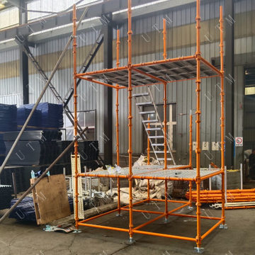 Sistema de andaimes de Cuplock de 3,2 mm de 4,0 mm com galvanizado ou pintado para construção