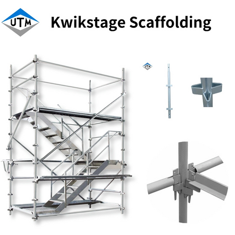 Construção australiana DIP HOT GALVANIZADO PINTADO Q235/Q355 AÇO KWIKSTAGE SLAGAFFICING 