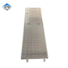 Construção de segurança Placas de caminhada de alumínio plataforma de plataforma de trapdoor com escada com escada