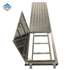 Construção de segurança Placas de caminhada de alumínio plataforma de plataforma de trapdoor com escada com escada