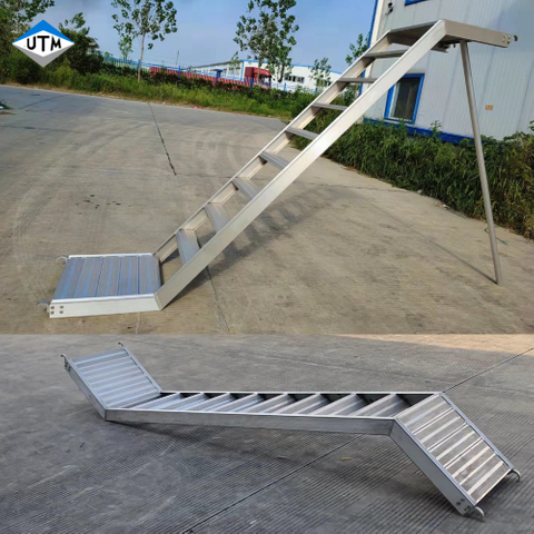 China personalizada andaime de alumínio andaime z do tipo escada do tipo Staircase