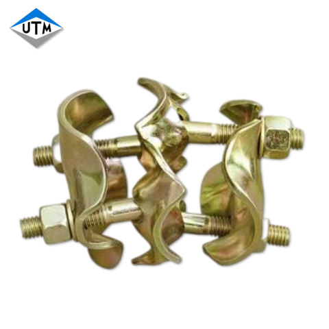 A braçadeira do ângulo direito de 48.3MM pressionou o tipo italiano acoplador dobro