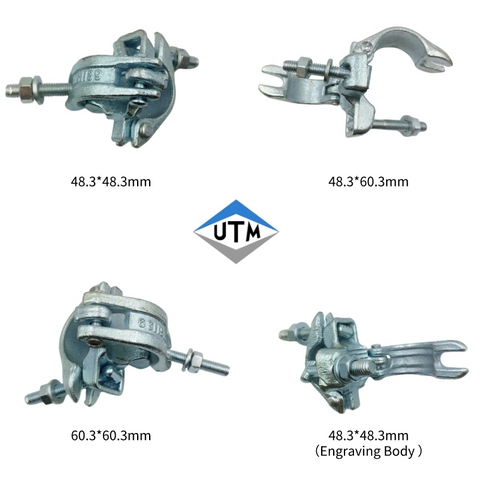 Aço de aço forjado a aço forjado galvanizado grampo fixo