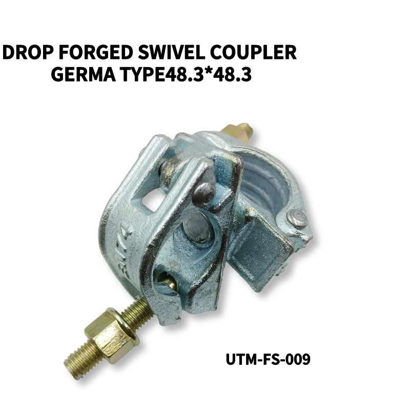 Acoplador giratório forjado tipo andaime alemão