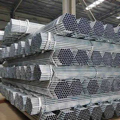 Tubo de aço galvanizado redondo de tubo de aço Q235 Q345 na China Tubo de aço para andaimes de 6 m