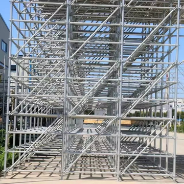Andaimes galvanizados de galvanizado Hot Galvanized para construção de pontes