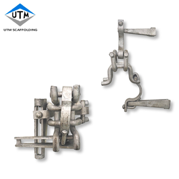 Andaime de acoplador duplo em forma de cunha Van Theil tipo braçadeira de ângulo reto duplo