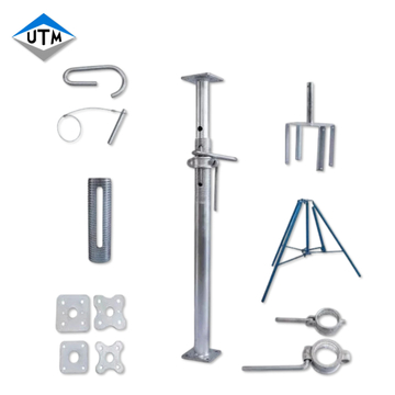 Suporte de aço ajustável Suporte Jack Andaime Suporte Tripé dobrável