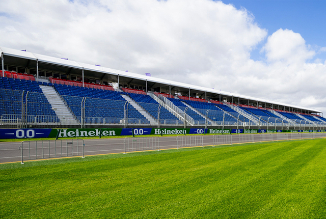 Uma corrida para acomodar fãs de F1