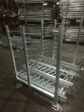 Metal de aço galvanizado zinco personalizado para empilhamento de andaimes