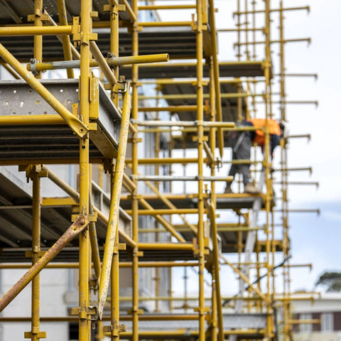 Construção australiana DIP HOT GALVANIZADO PINTADO Q235/Q355 AÇO KWIKSTAGE SLAGAFFICING 